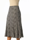Polkadot Skirt, Black, original image number 2
