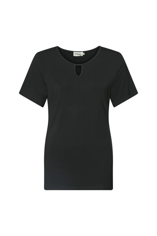 Leslie Bamboo Shirt, Black, original image number 0