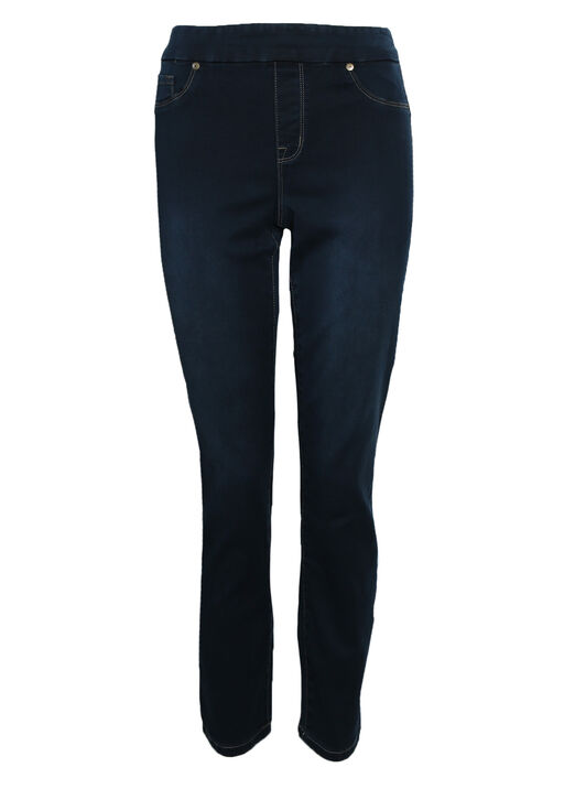 Pull-On Ankle Jean, Navy, original