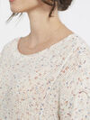 Relaxed Neutral Sweater , Cream, original image number 2