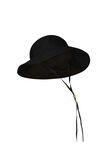 Packable Wide Brim Golf Bucket Hat, Black, original image number 1