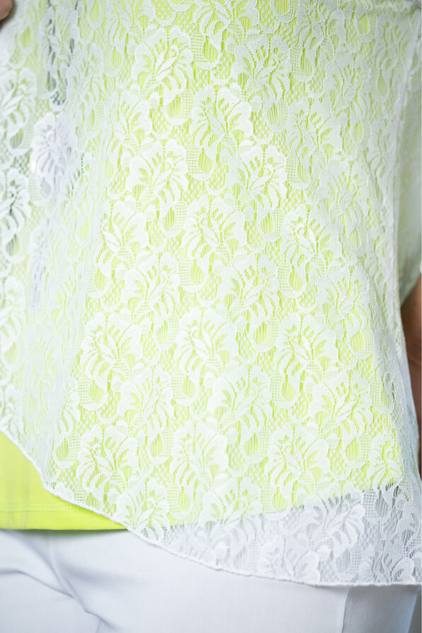 Lace Light Cardigan , White, original image number 1