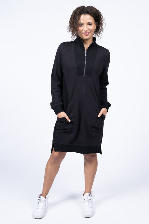 Knee Length Sweater Dress , Black, original