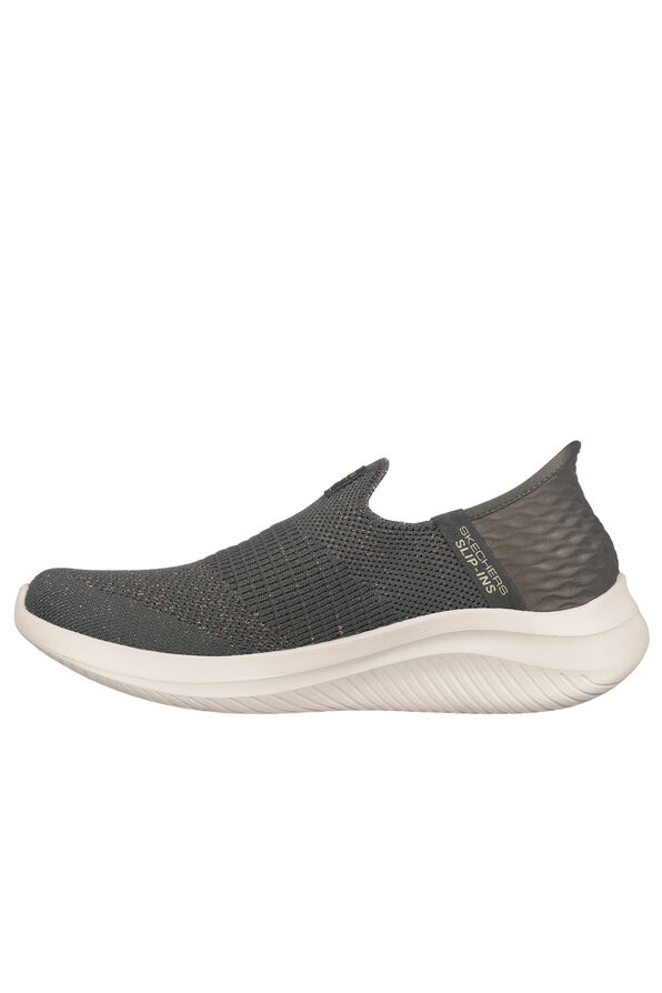 Ultra Flex 3 Slip-In Metallic Sneaker, Olive, original image number 1