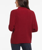 Dolman Cotton Sweater, Wine, original image number 1