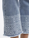 Geo Capri Jeans, Denim, original image number 2