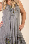 Picture Perfect Sleeveless Dress, Grey, original image number 2