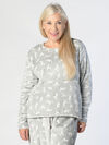 Dalmatian Puppy Pajama Set, Grey, original image number 0