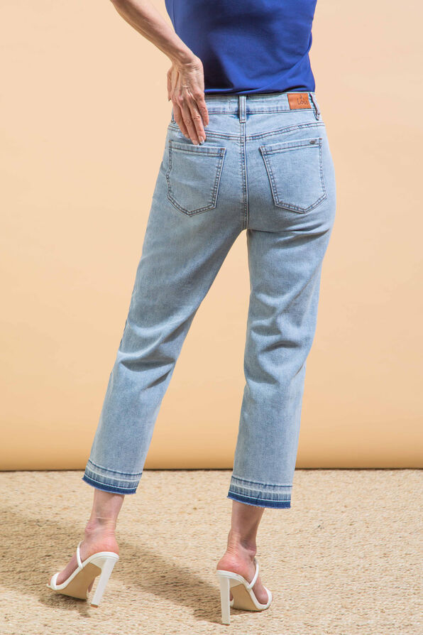 Gigi Embroidered Ankle Jeans, Denim, original image number 2