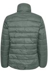 Basic Zip-Up Puffer Jacket , Green, original image number 4