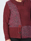 Antique Sweater, Red, original image number 2