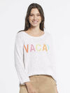 Vacay Sweater, White, original image number 0