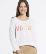 Vacay Sweater, White, original image number 0