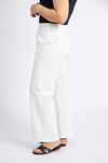 Wide Leg Pleated Trouser , Ivory, original image number 0