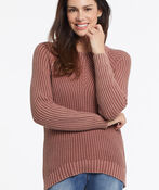 Braided Cotton Sweater, , original image number 2