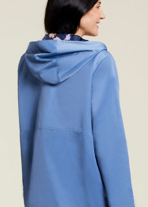 Hoodie Outerwear Jacket , Blue, original