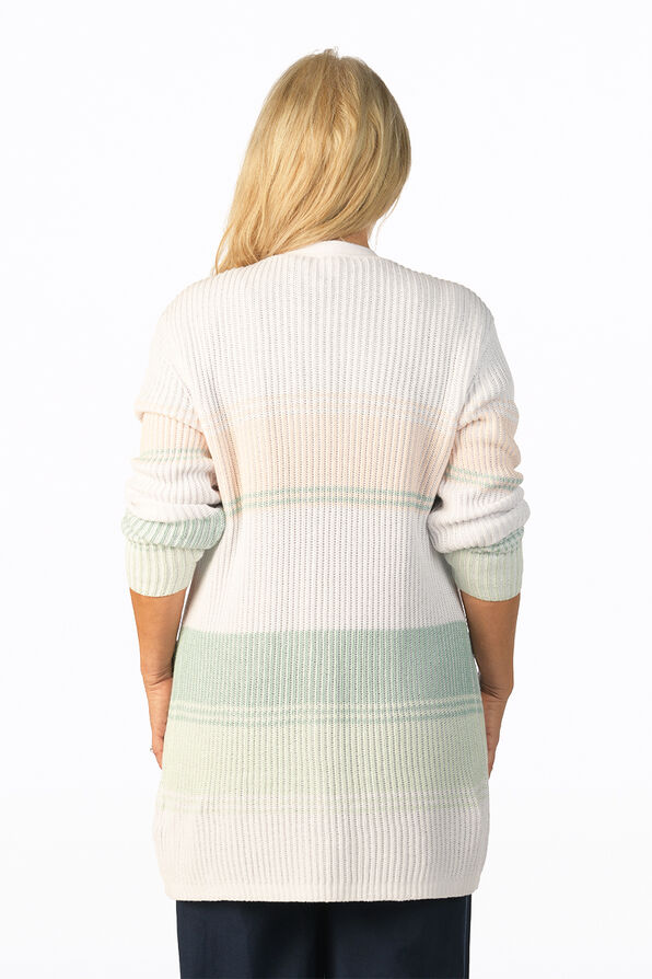 Mint Sweater Cardi, White, original image number 1