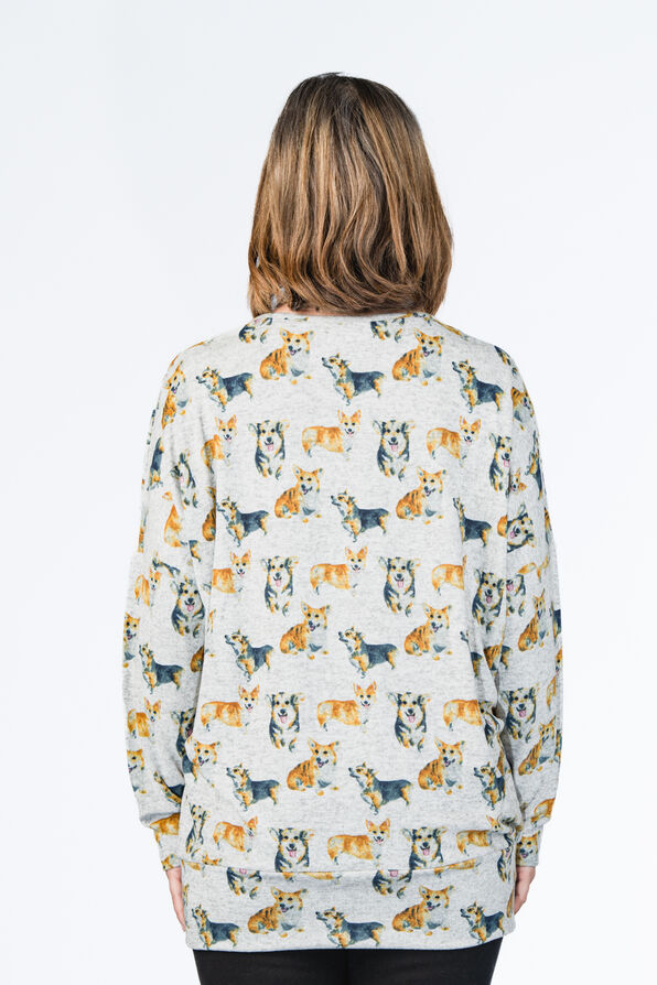 Puppies & Dogs Sweatshirt, Multi, original image number 1