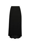Hi-Lo Maxi Skirt, Black, original image number 0