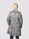 Camouflage Suede Cardi-Coat, Grey, original image number 2