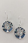 Blue Skies Necklace and Earring Set, Blue, original image number 1