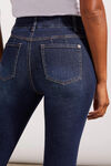 Petite Curvy 5 Pocket Jeans , Denim, original image number 3