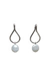 Dancing Pearl Earrings, Silver, original image number 0