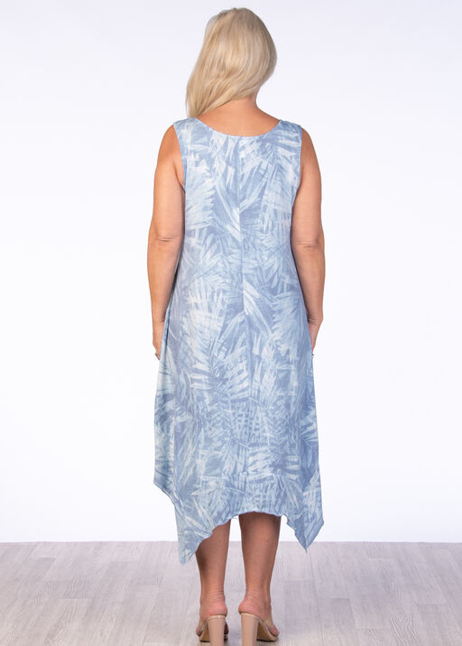 Blue Palm Dress, Denim, original