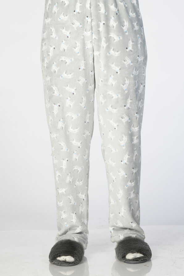 Dalmatian Puppy Pajama Set, Grey, original image number 3
