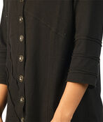 Buttoned Tunic, Black, original image number 2
