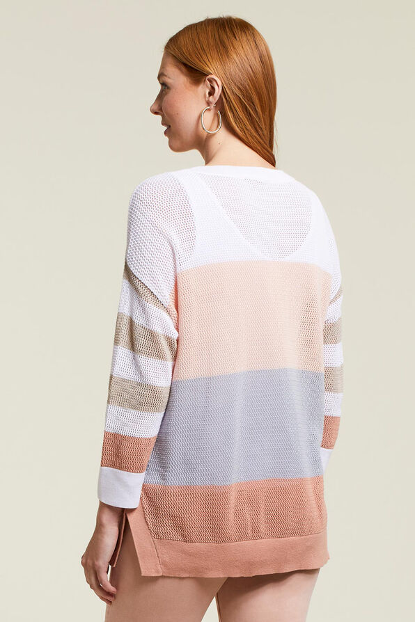 Mesh Spring Sweater , Multi, original image number 1