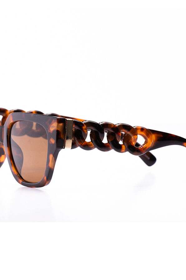 Bolero Braided Sunglasses, Black, original image number 1