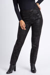 Pull-On Full Length Pant w/ Tummy Control, Black, original image number 0