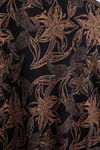 Dolman Sleeve Floral Top , Black, original image number 3
