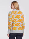 Flower Power Sweater, Yellow, original image number 1