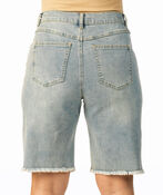 Bermuda Jean Shorts, Denim, original image number 1