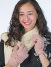 Adorable Autumn Gloves , Pink, original image number 0