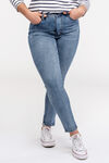 Brooke 5 Pocket High Rise Ankle Jean, Blue, original image number 0