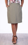 Stylish Skirt , Olive, original image number 1