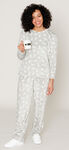 Dalmatian Puppy Pajama Set, Grey, original image number 1