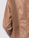 Moto Leather Jacket, Brown, original image number 3
