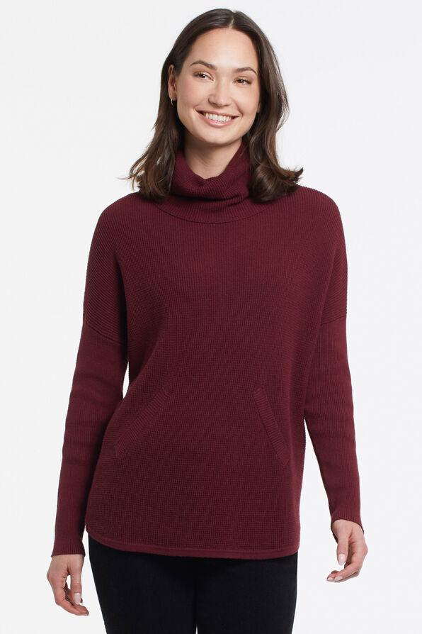 Cotton Cowl Sweater, , original image number 2