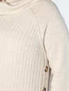 Chic-Fantastic Sweater, Beige, original image number 3