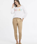 Vacay Sweater, White, original image number 2