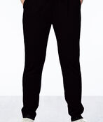 Relaxed Cotton Joggers, Black, original image number 1