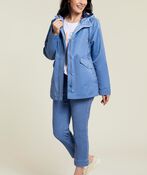 Hoodie Outerwear Jacket , Blue, original image number 0