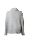 Imani Textured Cowl Neck Sweater, Grey, original image number 1