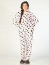 Panda Pajama Set, Pink, original image number 2