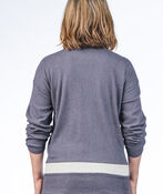 Sweet Stripe Sweater , Navy, original image number 1