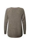 Side Button Cable Knit Sweater, Olive, original image number 1